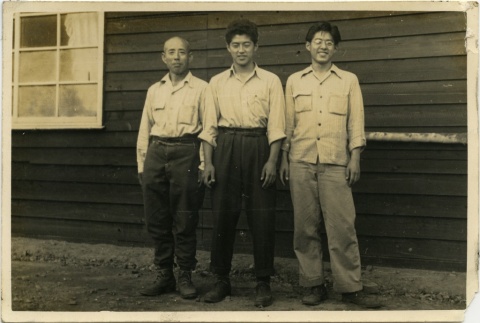 Mas Okabe with two others (ddr-manz-5-15)