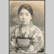 Portrait of woman in kimono (ddr-densho-293-70)
