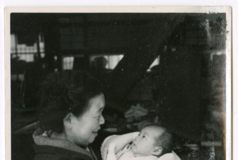 Older woman with infant (ddr-densho-501-22)
