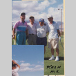Four men on a golf course (ddr-densho-466-522)