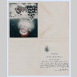 Christmas card to Henrietta Schoen and the hospital staff from Jessie MacFarlane (ddr-densho-223-67)