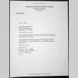 Letter to Mickey Leland from William Yoshino (ddr-chijacl-1-316)