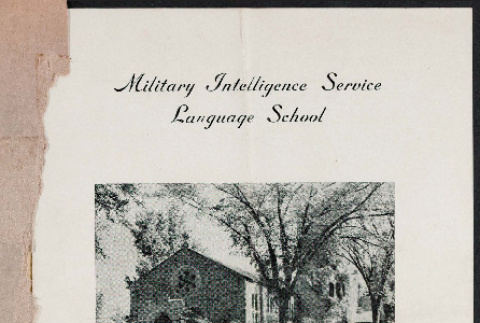 Military Intelligence Service Language School baccalaureate service (ddr-csujad-49-153)