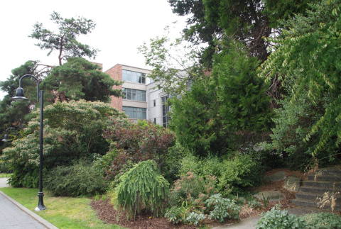East side of Pigott Building, Seattle University (ddr-densho-354-2766)