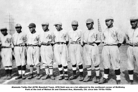 Group of men in baseball uniforms (ddr-ajah-5-53)