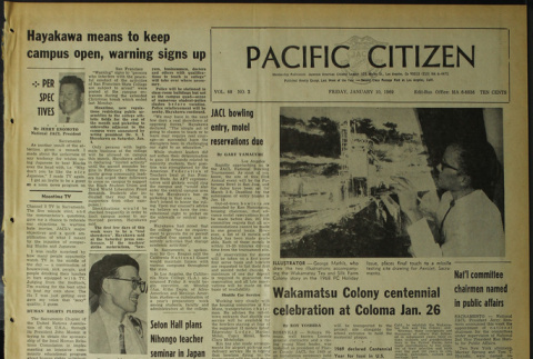 Pacific Citizen, Vol 68, No. 2 (January 10, 1969) (ddr-pc-41-2)