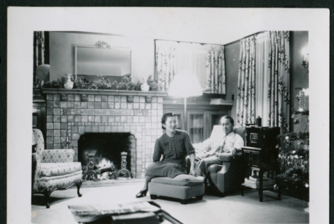 Married couple in parlor (ddr-densho-359-412)