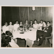 Mary Mon Toy and Jose Villa Nueva at a dinner party (ddr-densho-367-156)