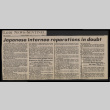 Japanese internee reparations in doubt (ddr-csujad-55-2524)
