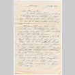 Letter from Tadashi Ishida to Mr. & Mrs. Y Ishida (ddr-densho-535-367)