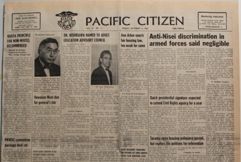 Pacific Citizen, Vol. 58, No. 15 (October 11, 1963) (ddr-pc-35-41)