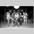 Camera crew, Loni Ding (second from left) and three others (ddr-densho-1007-1214)