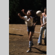 Lynn Hikido playing volleyball (ddr-densho-336-852)