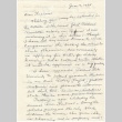 Letter to Frances Haglund from Lury Sato (ddr-densho-275-39)