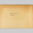 Envelope of Grace Amemiya photographs (ddr-njpa-5-84)