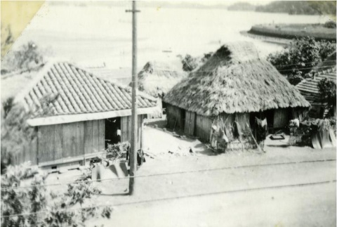 Okinawan homes (ddr-densho-179-129)