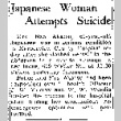 Japanese Woman Attempts Suicide (September 22, 1947) (ddr-densho-56-1181)
