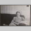Woman on couch (ddr-densho-287-109)