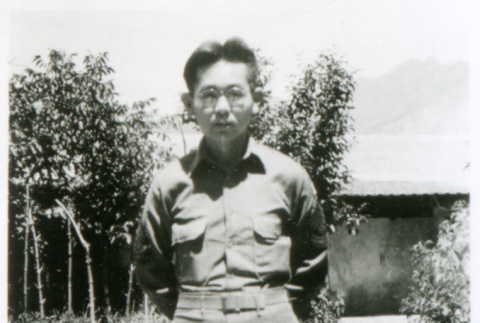 Soldier portrait (ddr-densho-1007-867)