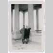 Photo of Tsutomu and Betty, Christmas 1945 (ddr-densho-483-399)