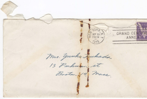 Letter to Yuri Tsukada from Richard Tsukada (ddr-densho-356-528)