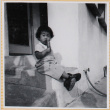 Susan Shiomi eating a popsicle (ddr-densho-522-273)