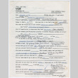 Shigeo Ito interviewee form (ddr-densho-1007-957)