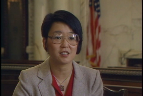 San Francisco Courthouse footage, part 6 of 10; interview with Dale Minami and Karen Kai, part 2 of 5 (ddr-densho-1007-1627)