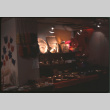 Display of metallic trays, bowls (ddr-densho-426-347)