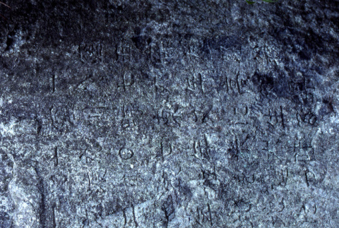 Close up of the Memory Stone (ddr-densho-354-1198)