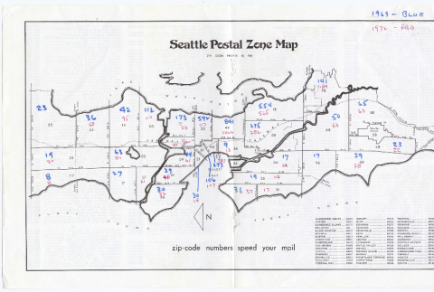 Seattle Area Zip Codes and Directory (ddr-sjacl-1-5)