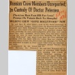 Clipping regarding E. Allen Petersen and Taneko Peterson (ddr-njpa-1-1277)