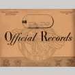 Official Records Envelope for military documents for Ben Mayewaki (ddr-densho-563-60)