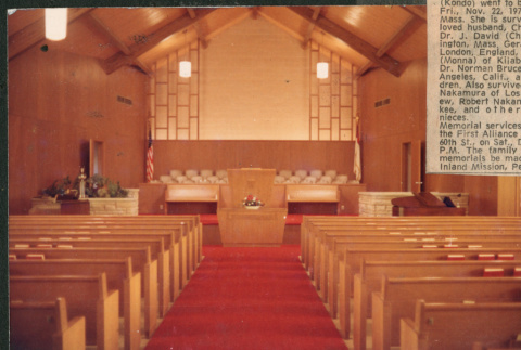Photo of inside of church (ddr-densho-523-675)