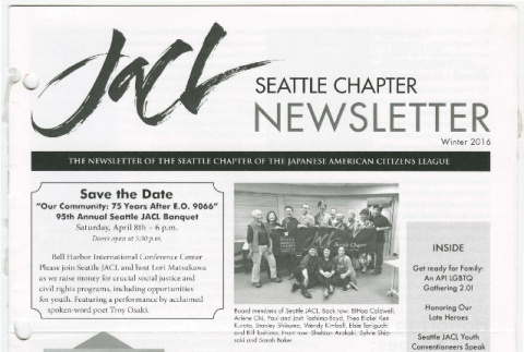 Seattle Chapter, JACL Reporter, Winter 2016 (ddr-sjacl-1-602)