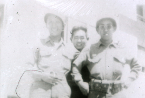 Tak, George Hata, and one other (ddr-densho-1007-505)