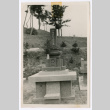 Photo of a gravestone (ddr-densho-483-35)