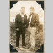 Two men standing outside (ddr-densho-383-31)