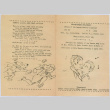 Program for dance welcoming the Women's Army Corps (ddr-densho-539-57)