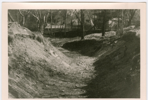 Ditch with rebar (ddr-densho-377-2009)