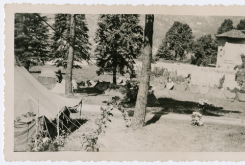 42nd Regimental Combat Team encampment in Italy (ddr-densho-368-56)