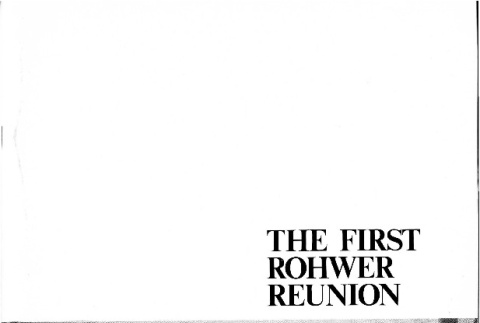 The first Rohwer Reunion (ddr-csujad-1-50)