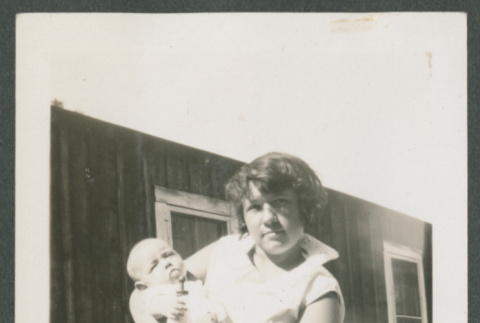 woman holding baby (ddr-densho-378-729)