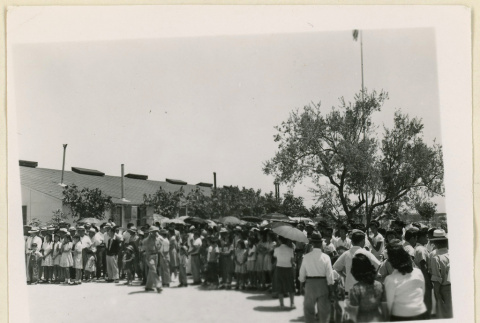 Send off at Canal (ddr-densho-37-1433)