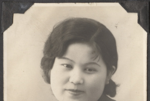 Portrait of Chizuko Ito (ddr-densho-432-115)