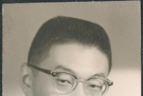 Portrait of young man (ddr-densho-523-314)