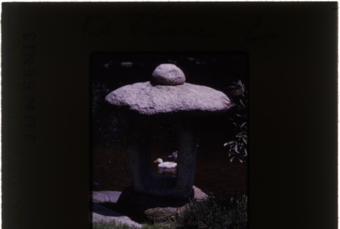 Japanese stone lantern (ddr-densho-377-801)