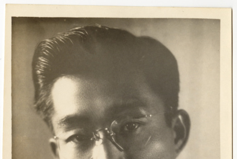 Portrait of Harry Miwa (ddr-densho-587-76)