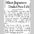 Alien Japanese Ends Own Life (December 13, 1941) (ddr-densho-56-548)