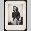 Woman in a cardigan (ddr-densho-542-707)
